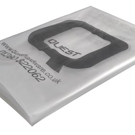 Quest Hardware: 36" × 48" × 500g Clear polythene dust extraction bags 50/pk