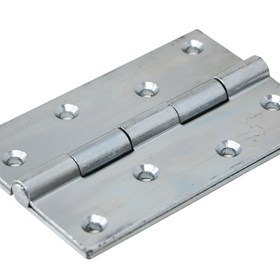 Quest Hardware: Butt Hinges Extra Strong Steel Pair 150mm Zinc Plate